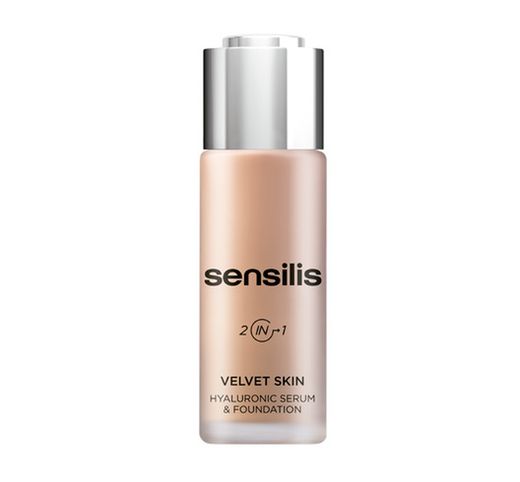 Sensilis Velvet Skin Maquillaje y Serum Hialurónico 30g