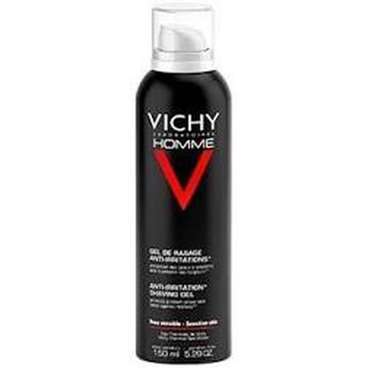 Mousse à raser Vichy Basic Homme pour peaux sensibles 200 ml. Anti-irritations